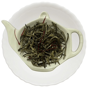 Saffron white tea
