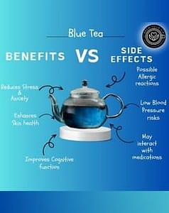 blue tea benefits & side effects