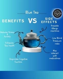 blue tea benefits & side effects